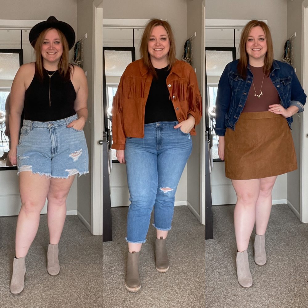3 Cowgirl Outfit Ideas – Curvy Fashion