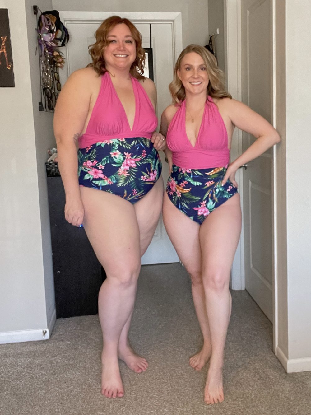 Swimsuits on two body types Cupshe Tara Jane Style