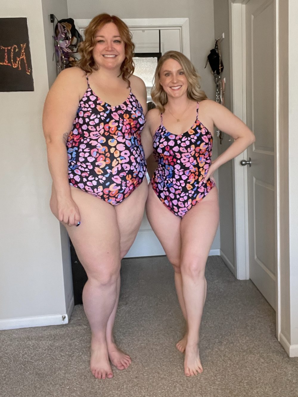 Swimsuits on two body types Cupshe Tara Jane Style